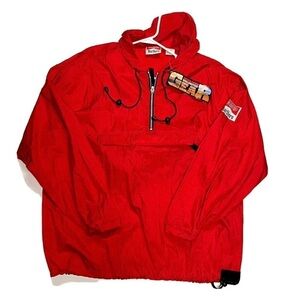 🆕 Vintage Marlboro Pullover 1/2 Zip Windbreaker Jacket Size XL